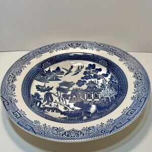 Churchill Blue Willow serving Bowl